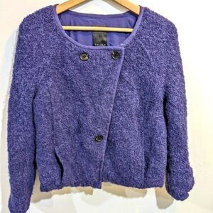 Aritzia Talula | Boiled Wool Bomber Jacket